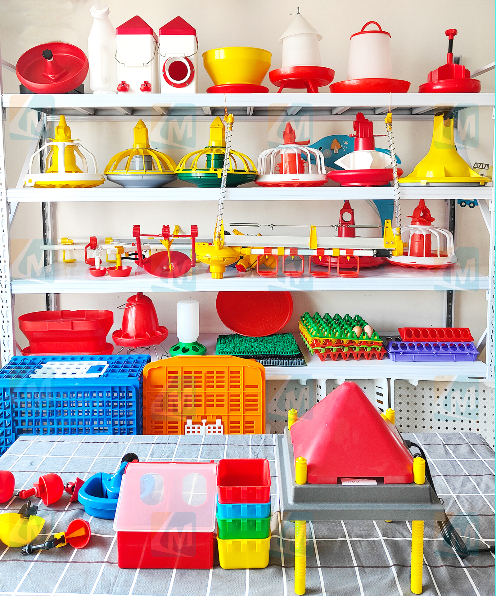 LM水料桶水料线