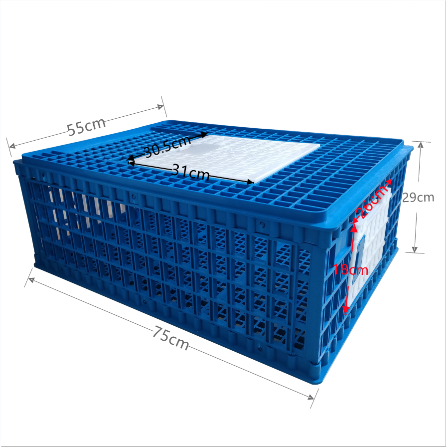Chicken Transport Cage Poultry Farms Transport Boxes Plastic Broiler