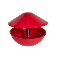 Automatic Plastic Poultry Fount Drinking Bowl Guard Poultry Drinker Cups For Bird Chicken LM-72