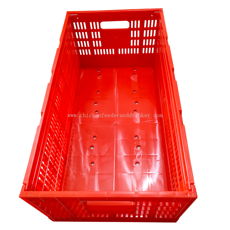 Chicken Farm Products Egg Tray Carton Collapsible Egg Transport Crate Chicken Shipping Poultry Case LMC-05