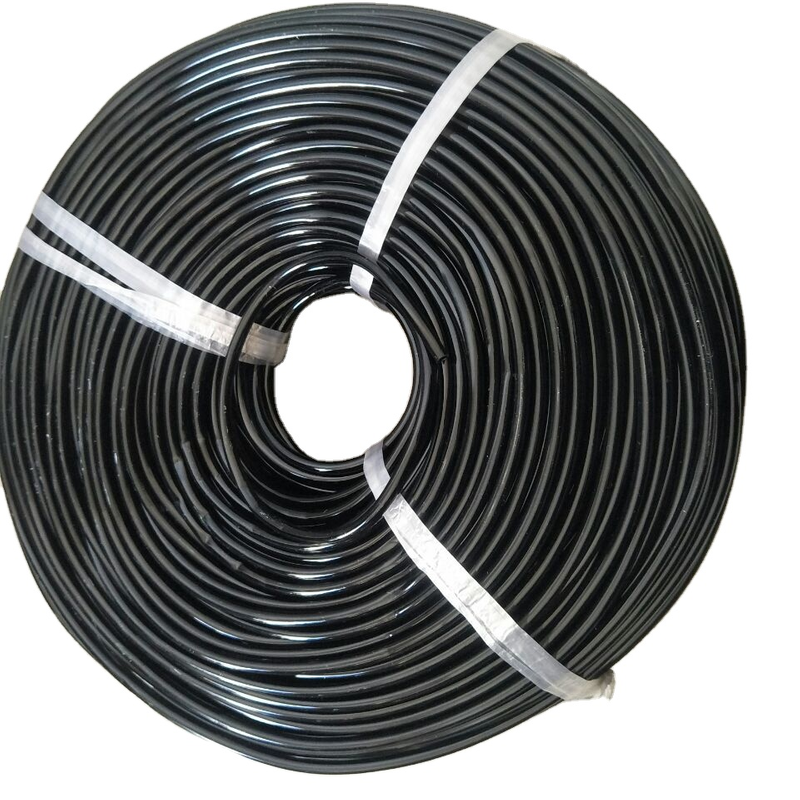 8mm Rubber Flexible Black Soft Hose Soft Pipe Soft Rube For Poultry Animal Water Supply System LML-50