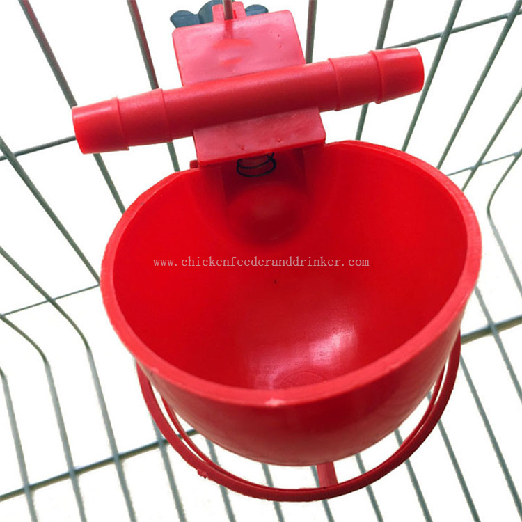 Good Quality Drinker Poultry Drinking Plastic Feeder And Drinker Automatic Chicken Water Nipple Cup LMB-09