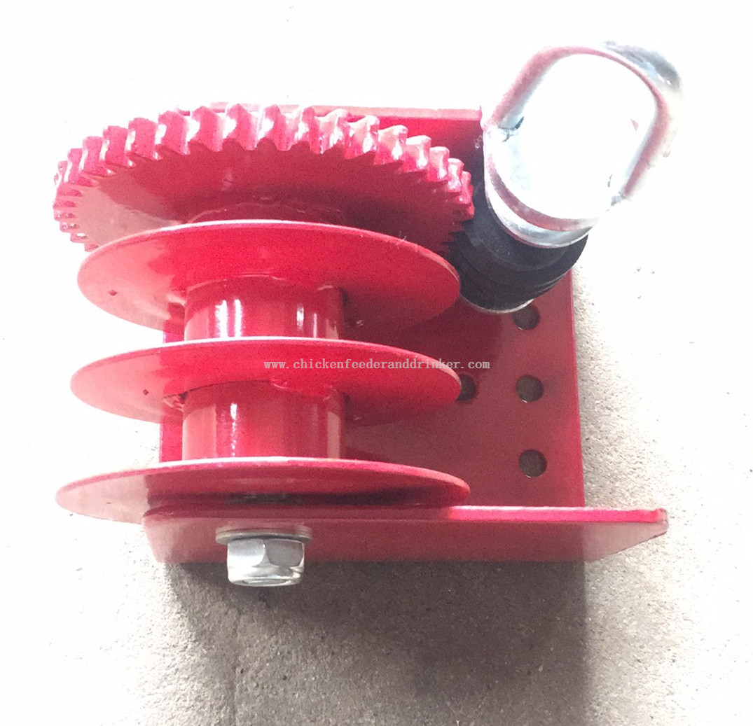 Poultry Farm Feeding Winch System Manual Hand Winch for Hand Winch of The Lifter Automatic Drinking Line And Feeding Line LML-26