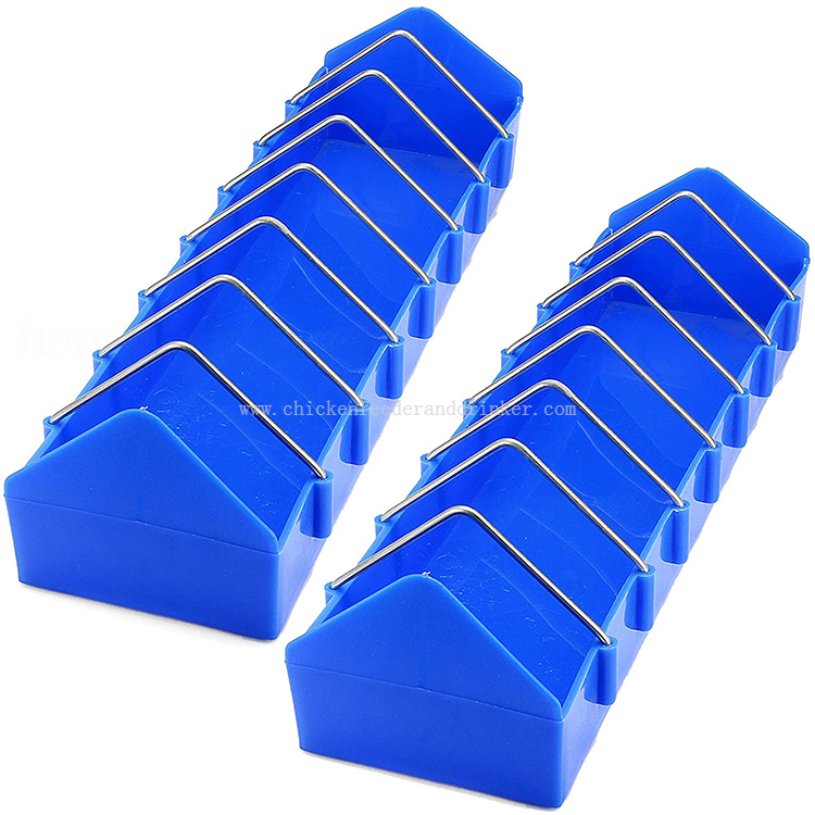 Multi Poultry Feeders Plastic Slot Storage Trough for Animals Birds Food Dispenser Feeding Dish Container Pigeon Supplies LMB-23