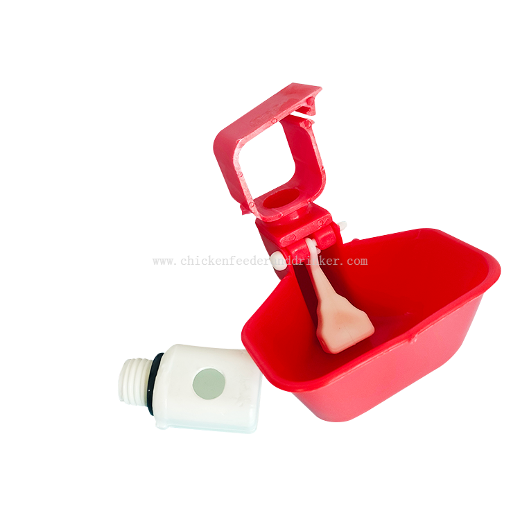 Poultry Farm Equipment Chicken Plastic Water Lubing Nipple Cup Drip Drinker LM-85