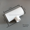 PVC DIY Pipe Fitting Connector PVC Horizontal Tee For Chicken Water Drinker And Poultry Chicken Drinkers Chicken Farm Pipe Connections System LML-08