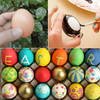 Wooden/Plastic Fake Eggs Chicken House Nest Fake Egg DIY Drawing Ornaments For Gift Easter Eggs LMA-13