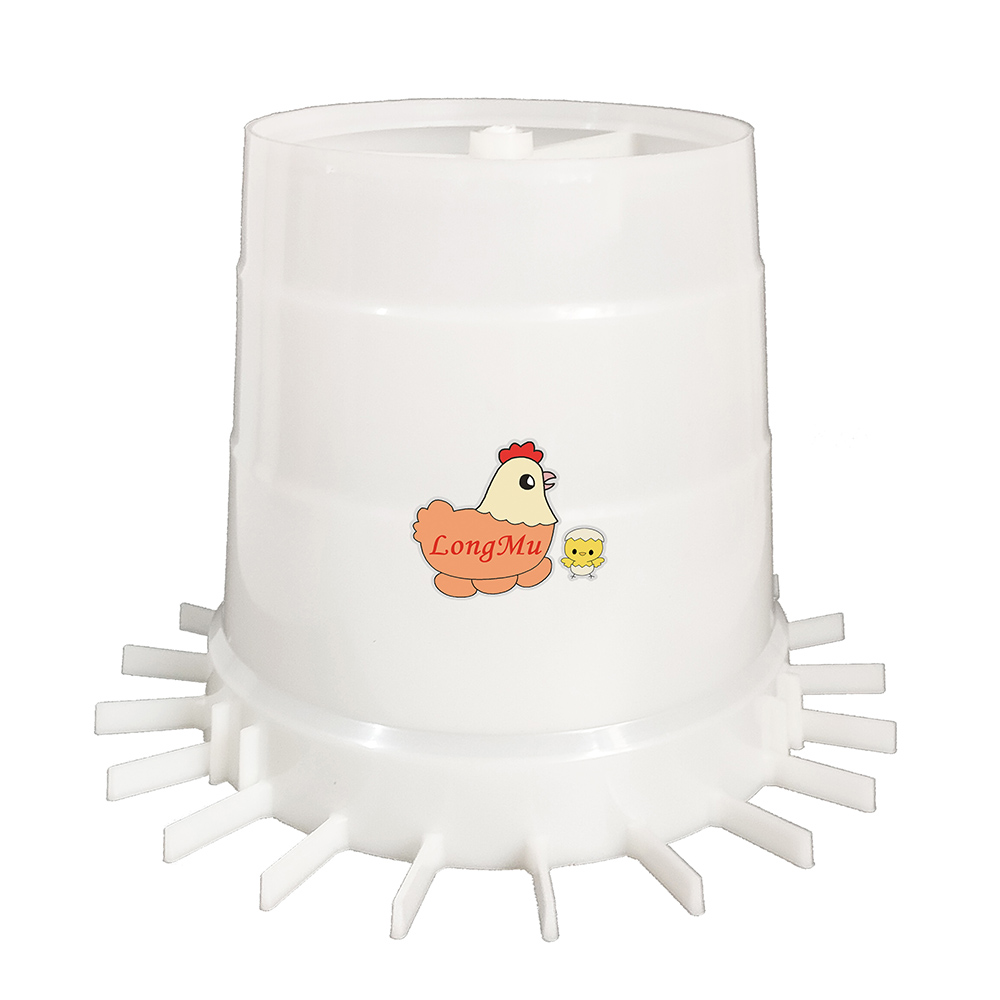3kg 5kg 8kg Hanging Chicken Feeders with Legs Plastic 4L 8L Poultry Drinker Bucket Chicken Coop Automatic Feeding And Drinking Devices