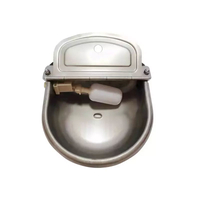 Automatic Cow Water Bowl Stainless Steel Cattle Drinker Cup Horse Drinking Water Bowl Sheep Water Trough Livestock Drinking Bowl
