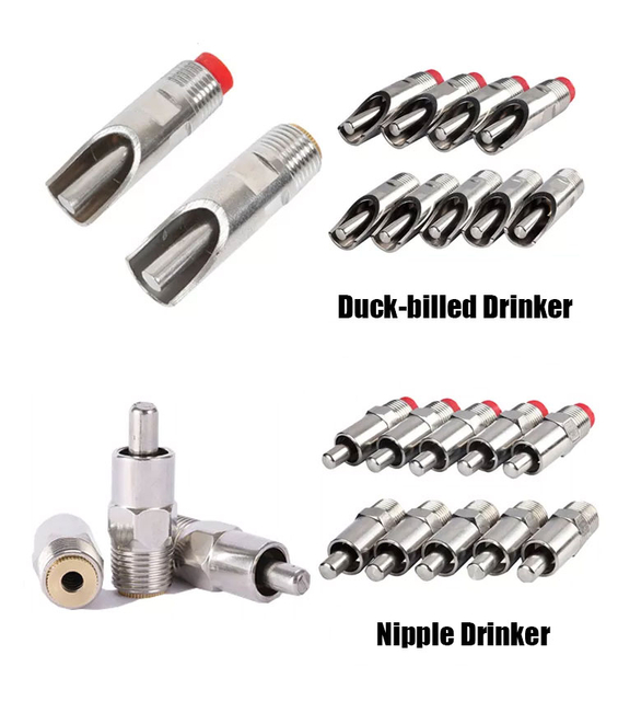 Automatic Duck-billed Type Pig Drinker Water Nipple For Pigs Livestock Equipment Drinking Line System