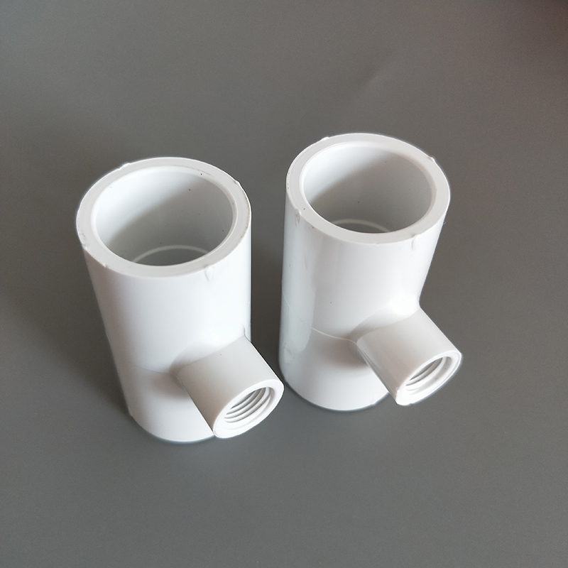 PVC DIY Pipe Fitting Connector PVC Horizontal Tee For Chicken Water Drinker And Poultry Chicken Drinkers Chicken Farm Pipe Connections System LML-08