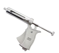 50ml Semi-automatic Adjustable Continuous Syringe Veterinary Syringe Gun for Pig Poultry Injection